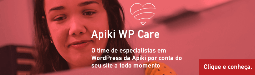 Imagem de apresentação do Apiki WP Care - produto Apiki para suporte e manutenção de site em WordPress