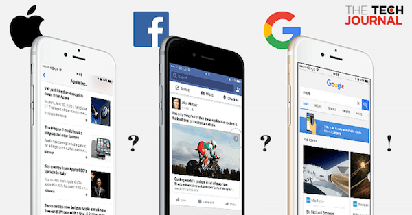 Apple News vs Facebook Instant Article x Accelerated Mobile Pages