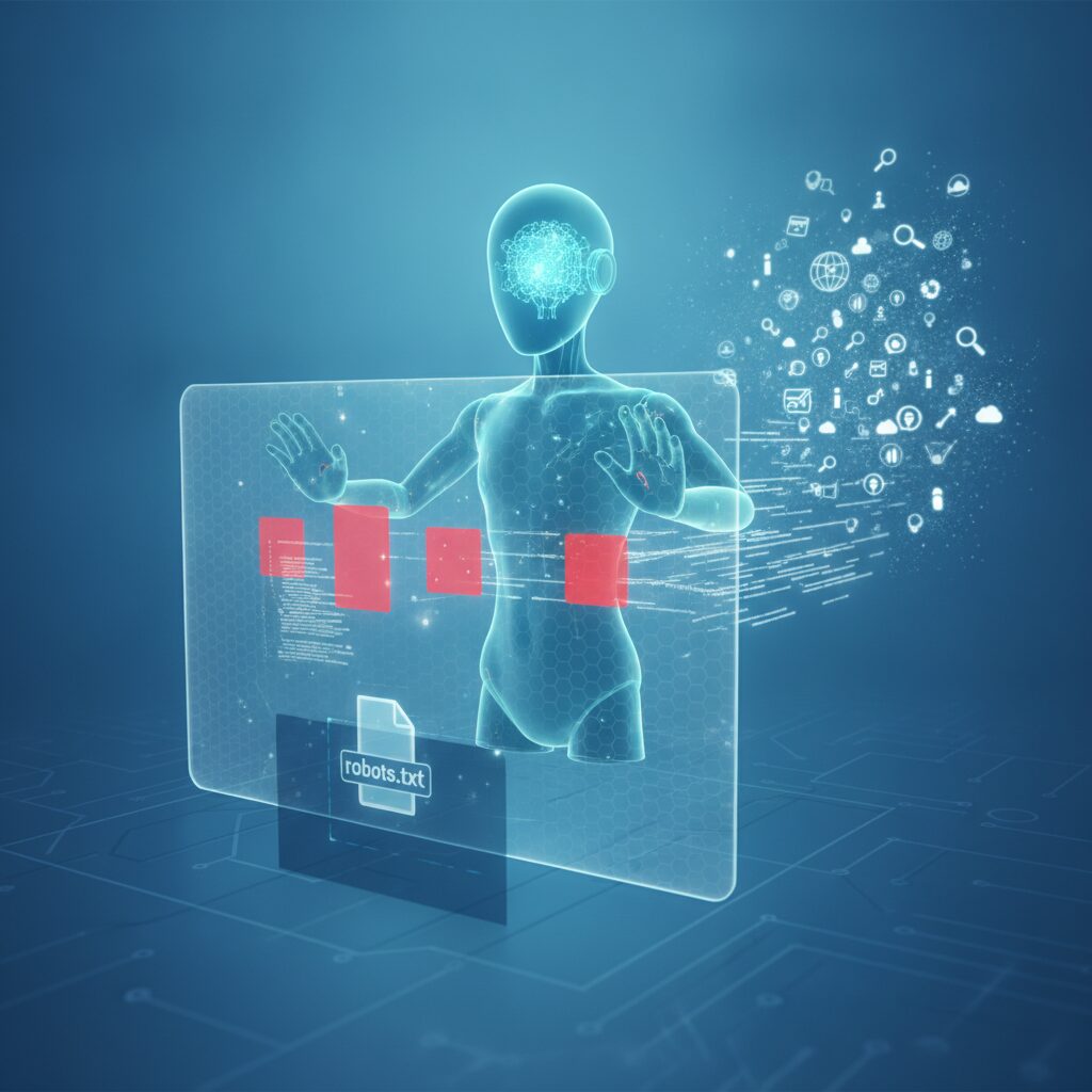 robots txt para ia bloqueios wordpress body